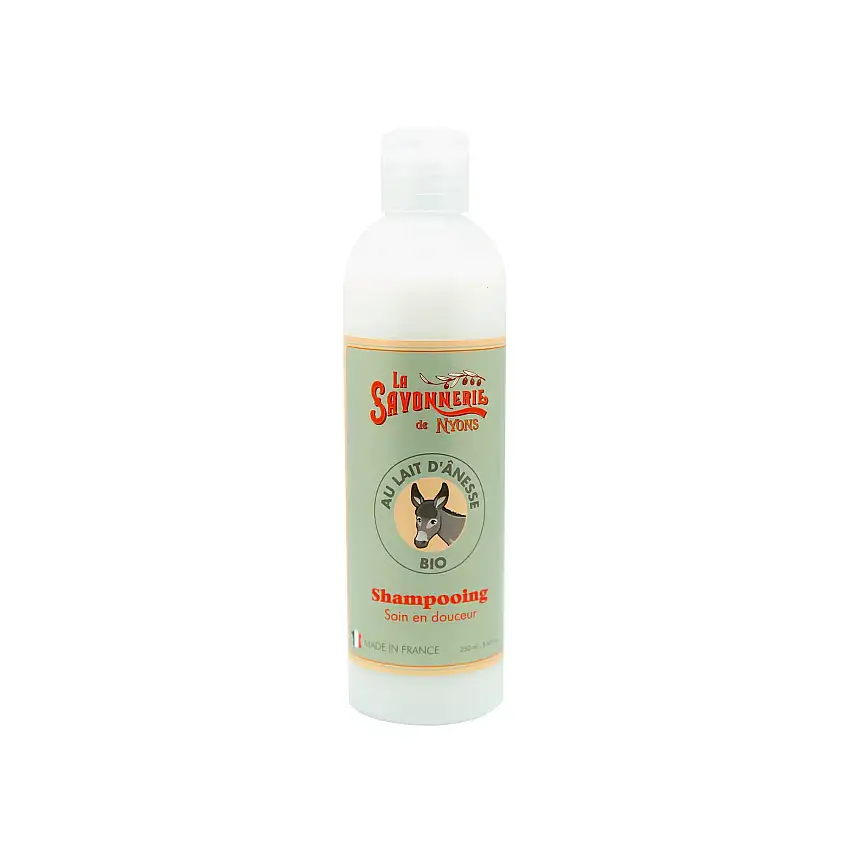 Organic Donkey Milk Shampoo 250ml - La Savonnerie de Nyons
