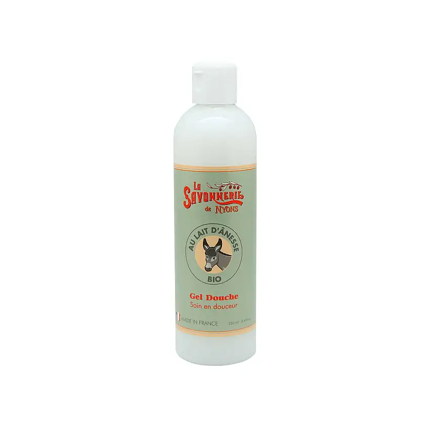 Organic Donkey Milk Shower Gel - Nyons Soap Factory