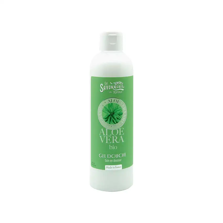 Organic Aloe Vera Shower Gel 250ml - La savonnerie de Nyons