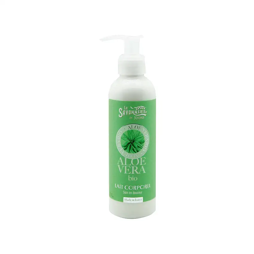 Body Milk with Organic Aloe Vera 200ml - La Savonnerie de Nyons