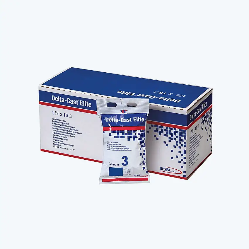 Bande de synthèse - Polyester - Delta-Cast Elite - 3,6 m x 7,5 cm - Essity