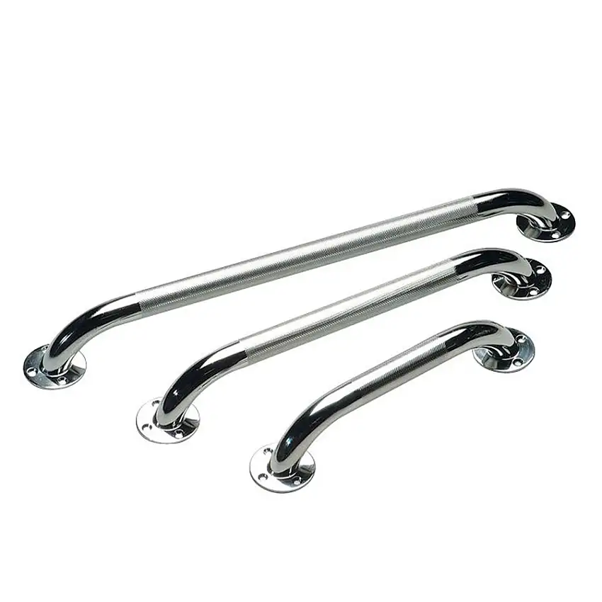 Barre d'appui en acier chromé