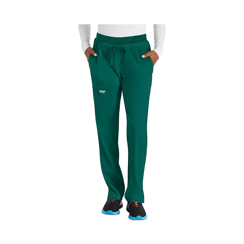 Angers - Drawstring pants - women - Cherokee - Hunter Green / xxs