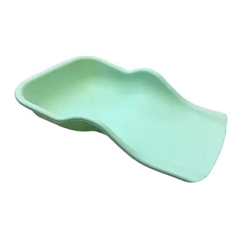 Soft recovery tray for pedicure care +10 colors - Light green