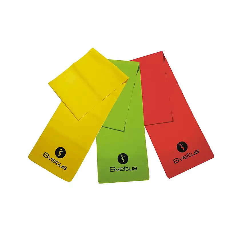 Latex Bands - 1.20 m - various strengths - Sveltus - 2.2 to 5 kg - Yellow