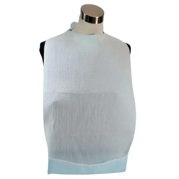 Bavoir à liens avec poche sachet de 100 - CA Diffusion