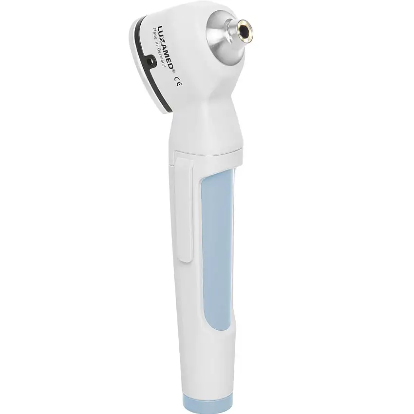 LUXAMED Otoscope coloré LuxaScope Auris LED Blanc/Bleu clair