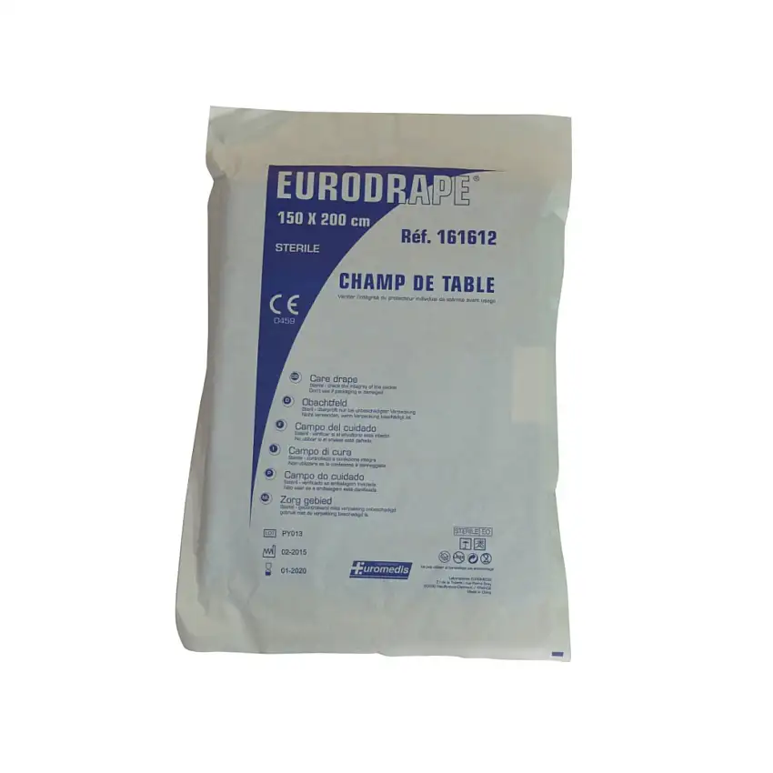 Sterile table drapes for instruments - Euromédis - 140 x 120 cm