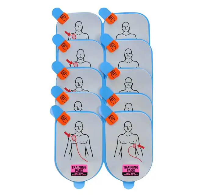 Defibtech Autocollants de rechange pour les électrodes du LifeLine VIEW Adultes