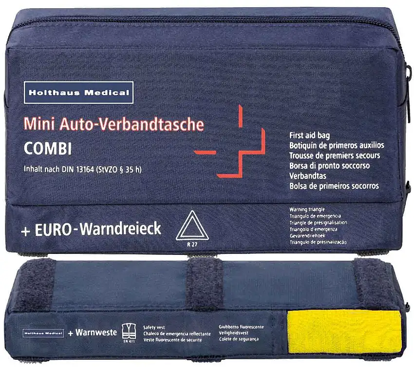 Holthaus Medical Mini trousse de secours pour voiture Combi