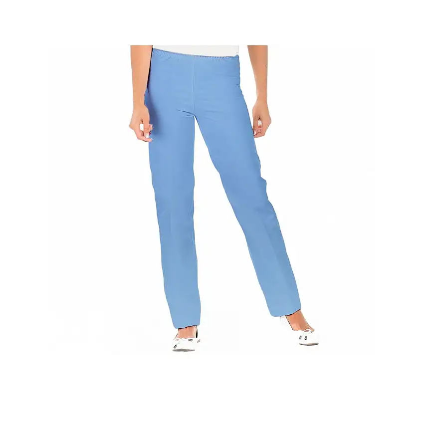 Manu - PC Pants Azure Blue - Unisex - Elastic waistband - No pocket - T00 - XXS