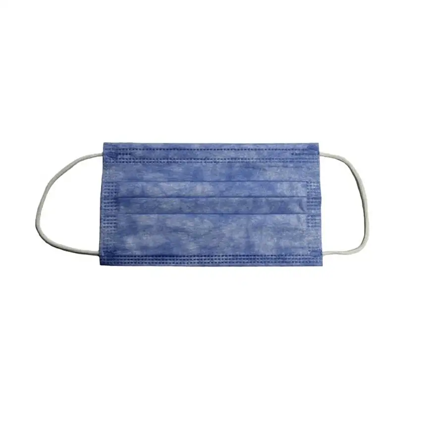 Type II 3-ply surgical children's masks - Box of 50 masks - Blue or pink - My Podologie - Blue