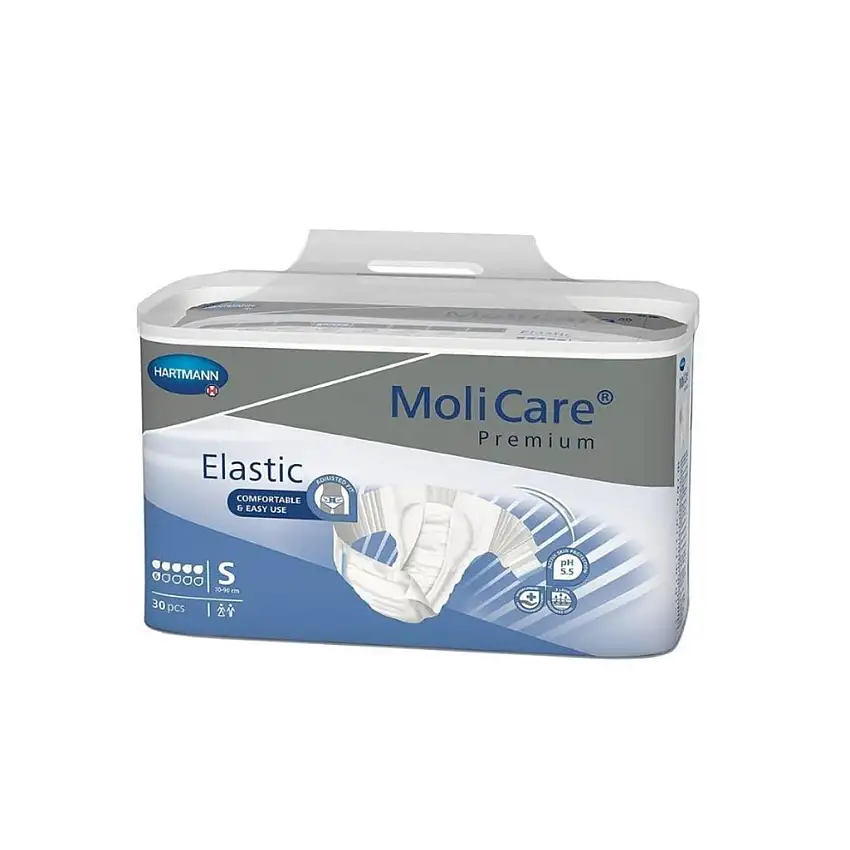 Slips absorbants MoliCare Premium Elastic - S / 6 Gouttes