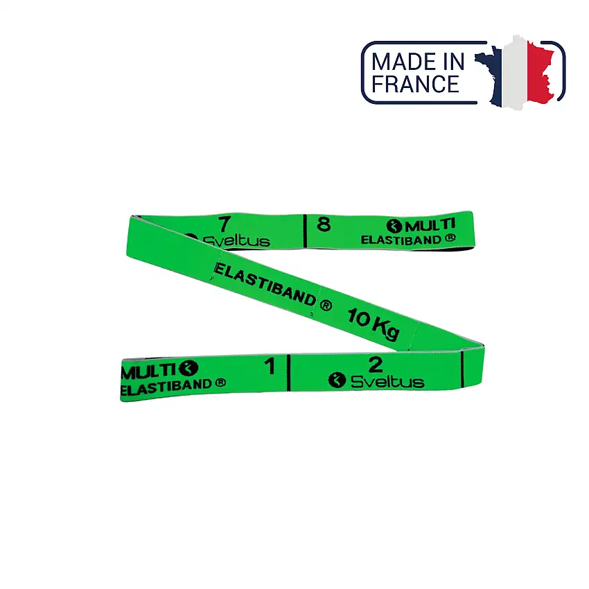 Multi Elastiband® Green bulk 110 cm - 10 kg - Sveltus