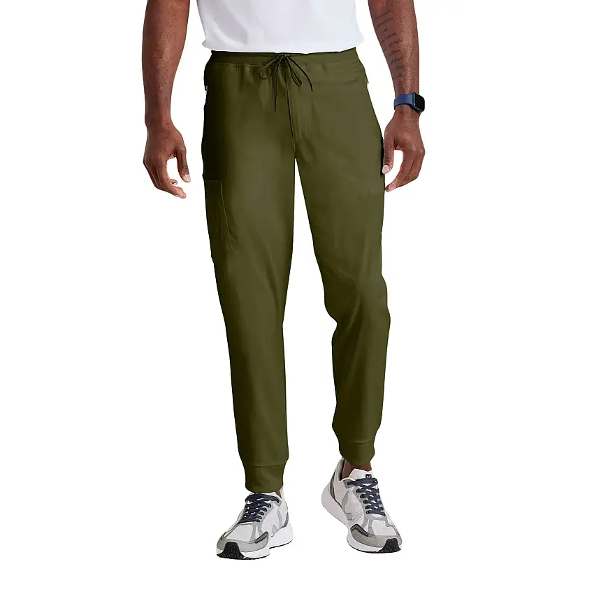 Riga - Medical jogging pants - Men - Grey's Anatomy Stretch - Olive Green / XS