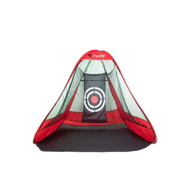 Filet d'entraînement escamotable triangulaire Pure2Improve 295x197x177cm