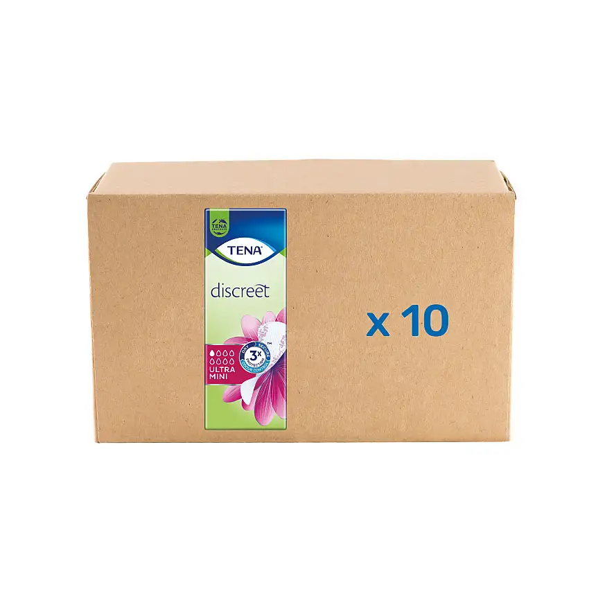 Lady Discreet Ultra Mini Protection - 1 drop - 10x28U carton - Tena