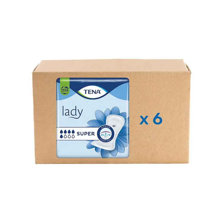 Protection Lady Super - 5 drops - carton 6x30U - Tena