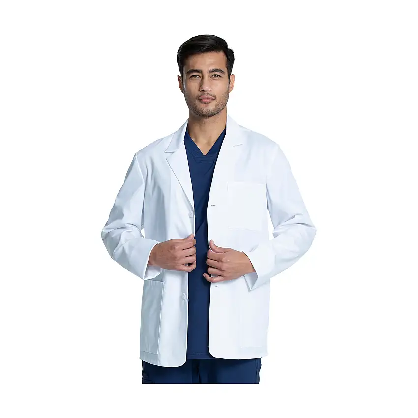 Paris - White medical blouse - 76cm - Men - Cherokee - White / XXS