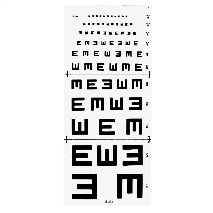 Armaignac Illiterate Reading Test Scale 5M - JOLETI