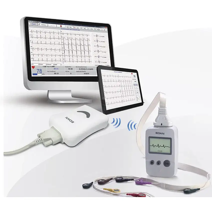 SE-1010 PC Bluetooth Digital Electrocardiograph - EDAN