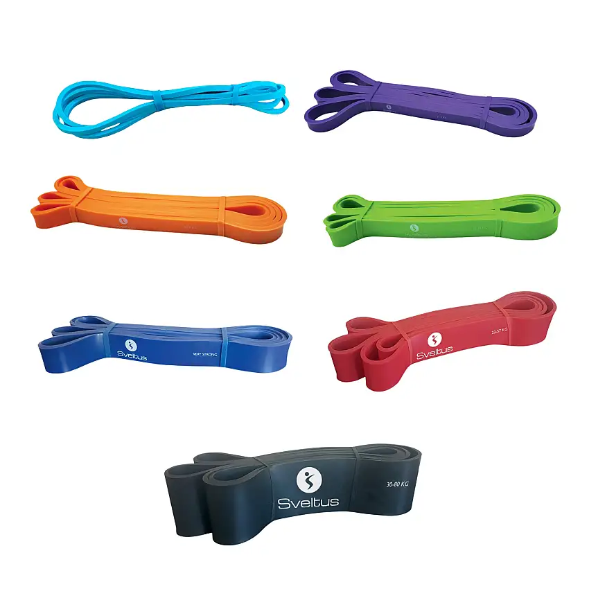 Power Bands - 103 cm - 3/80 kg - Sveltus - 3-8 kg - width 0.6 cm