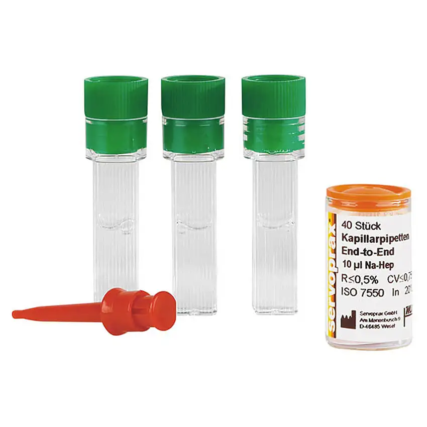 servoprax Kit de tests à cuvettes carrées Readytest Tests à cuvettes HB