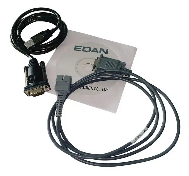 Logiciel transfert PC pour oxymètre de pouls Edan H100B