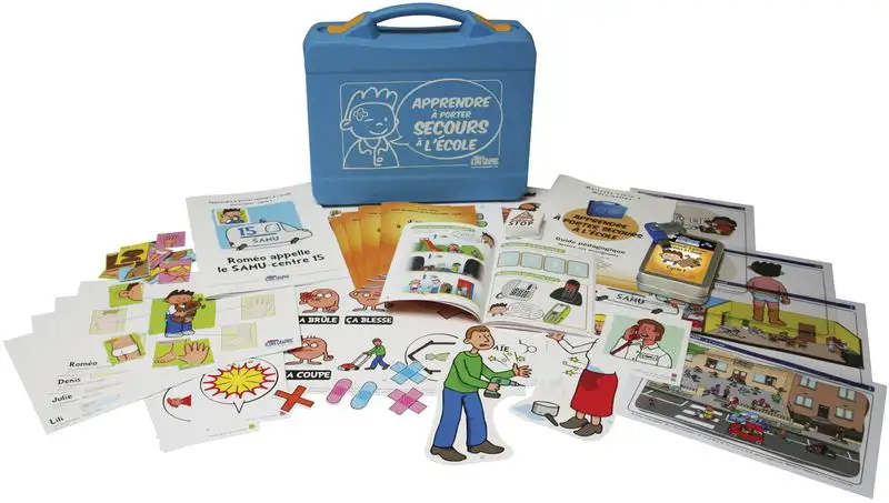 Mallette Apprendre à porter secours à l'école cycle 1