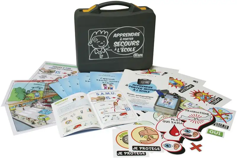 Mallette Apprendre à porter secours à l'école cycle 2