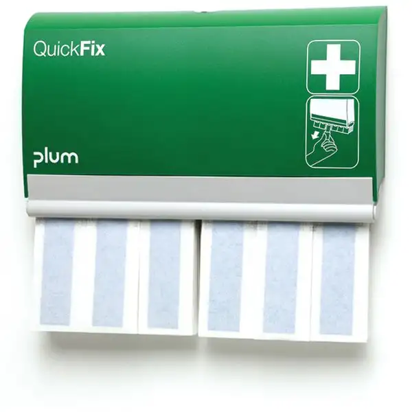 Distributeur garni pansements longs détectables Quickfix