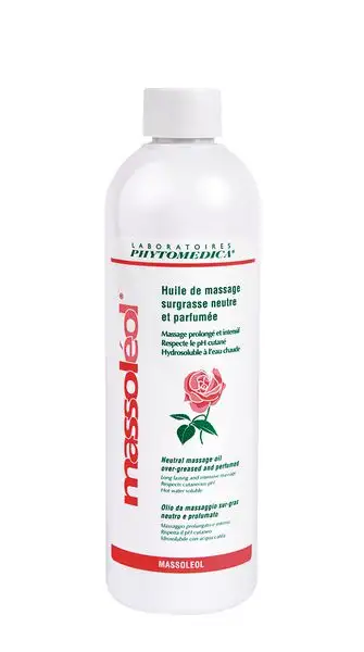 Huile de massage neutre surgrasse