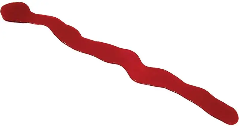 Flaque de sang en rigole