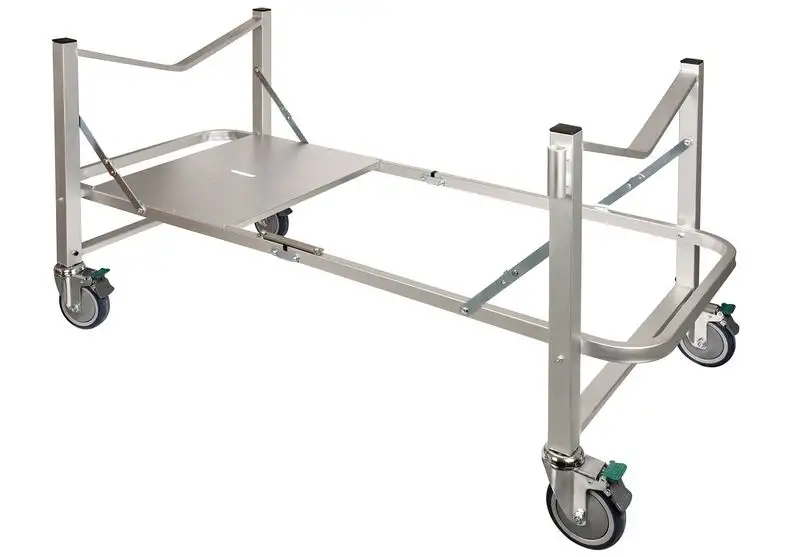 Support roulant pliable pour brancards