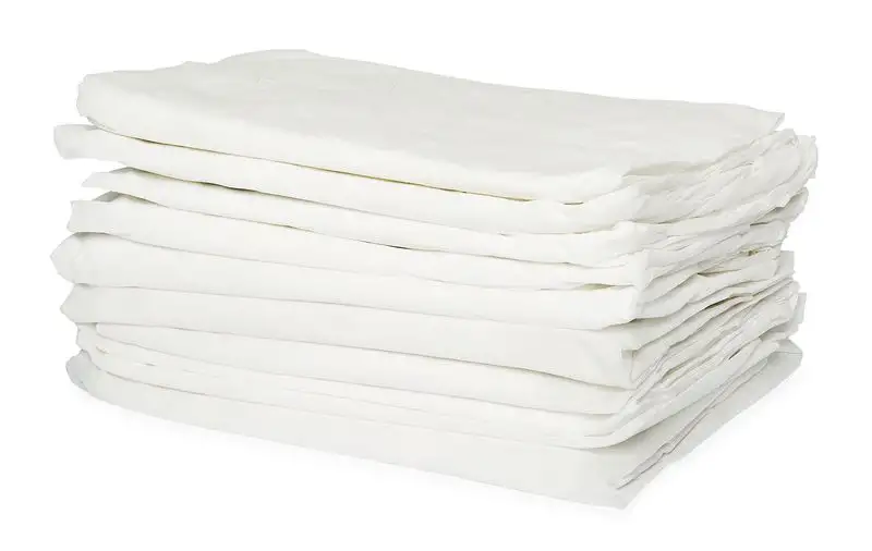 Drap housse 1 personne jetable non tissé blanc