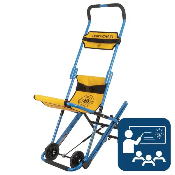 Formation chaise portoir escalier Evac Chair 300H