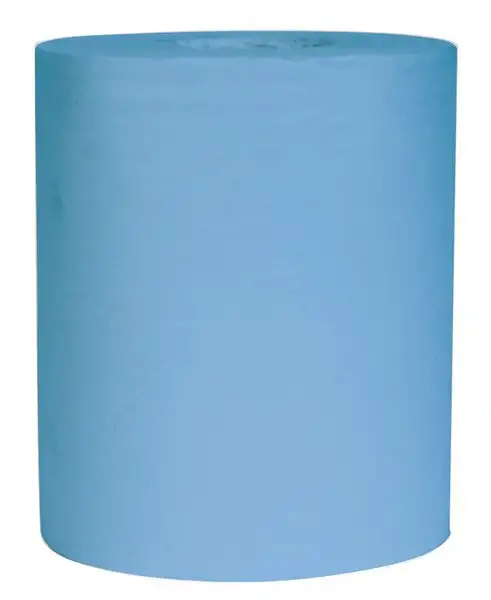 Bobines de papier d'essuyage bleu agroalimentaire