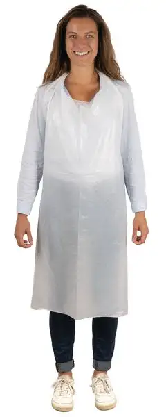 Tablier jetable en polyéthylène