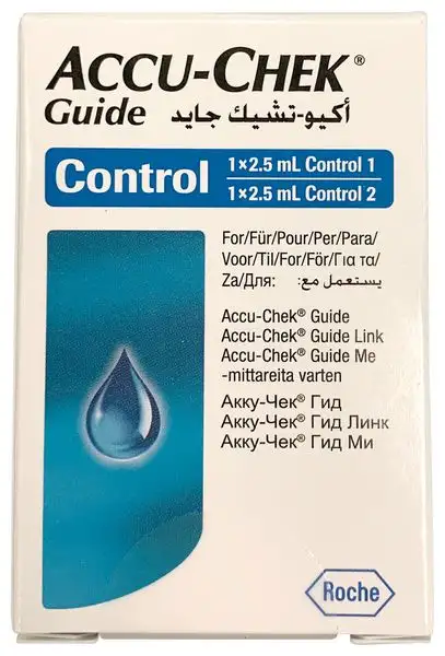 Solution de contrôle pour lecteur Accu Chek® Guide