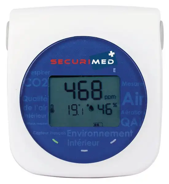 Détecteur de CO2 enregistreur