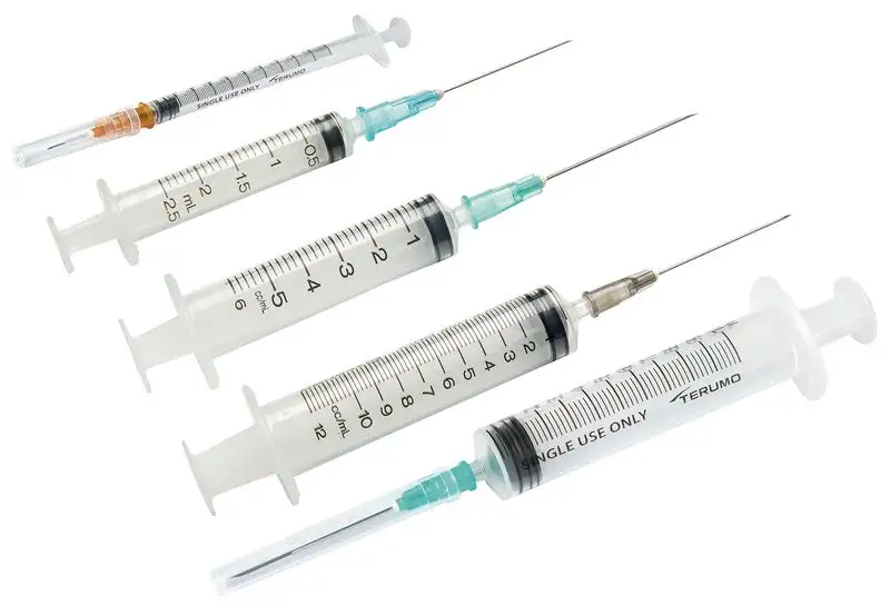 Seringues avec aiguilles Terumo®