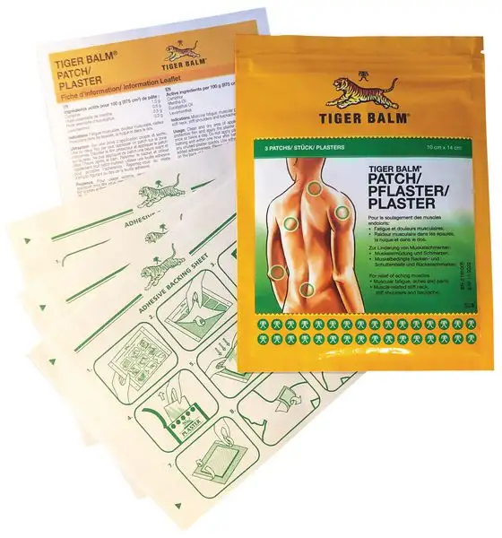 Baume du Tigre en patchs