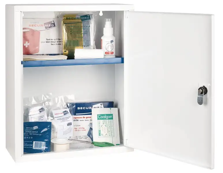 Armoire à pharmacie Fédération Surf 1 porte - garnie