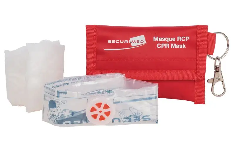 Masque bouche-à-bouche Réa Airmed Plus avec porte-clés et gants