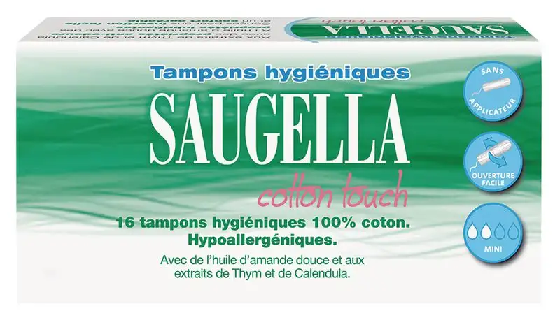 Tampons hygiéniques sans applicateur