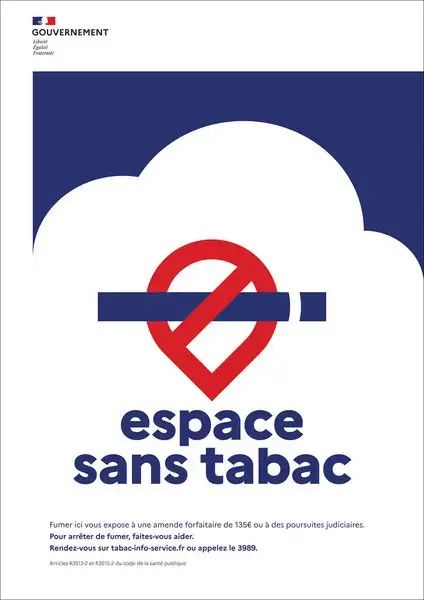 Panneau Espace Sans Tabac