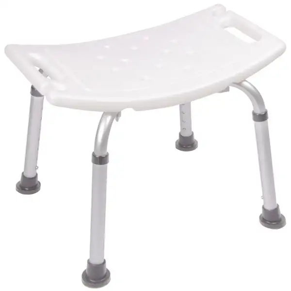 Tabouret de douche avec poignées