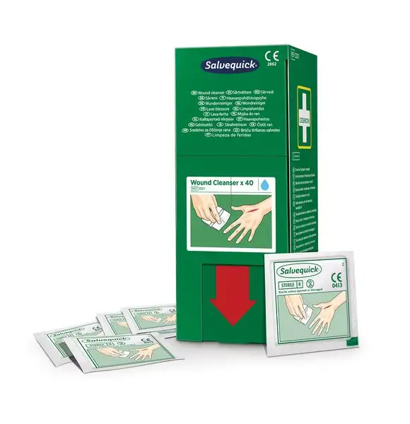 Serviettes nettoyantes non tissées stériles