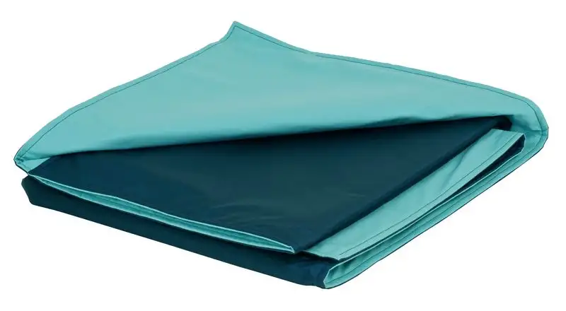 Couverture bactériostatique cousue pour brancard