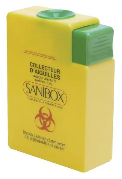 Collecteur d'aiguilles Sanibox